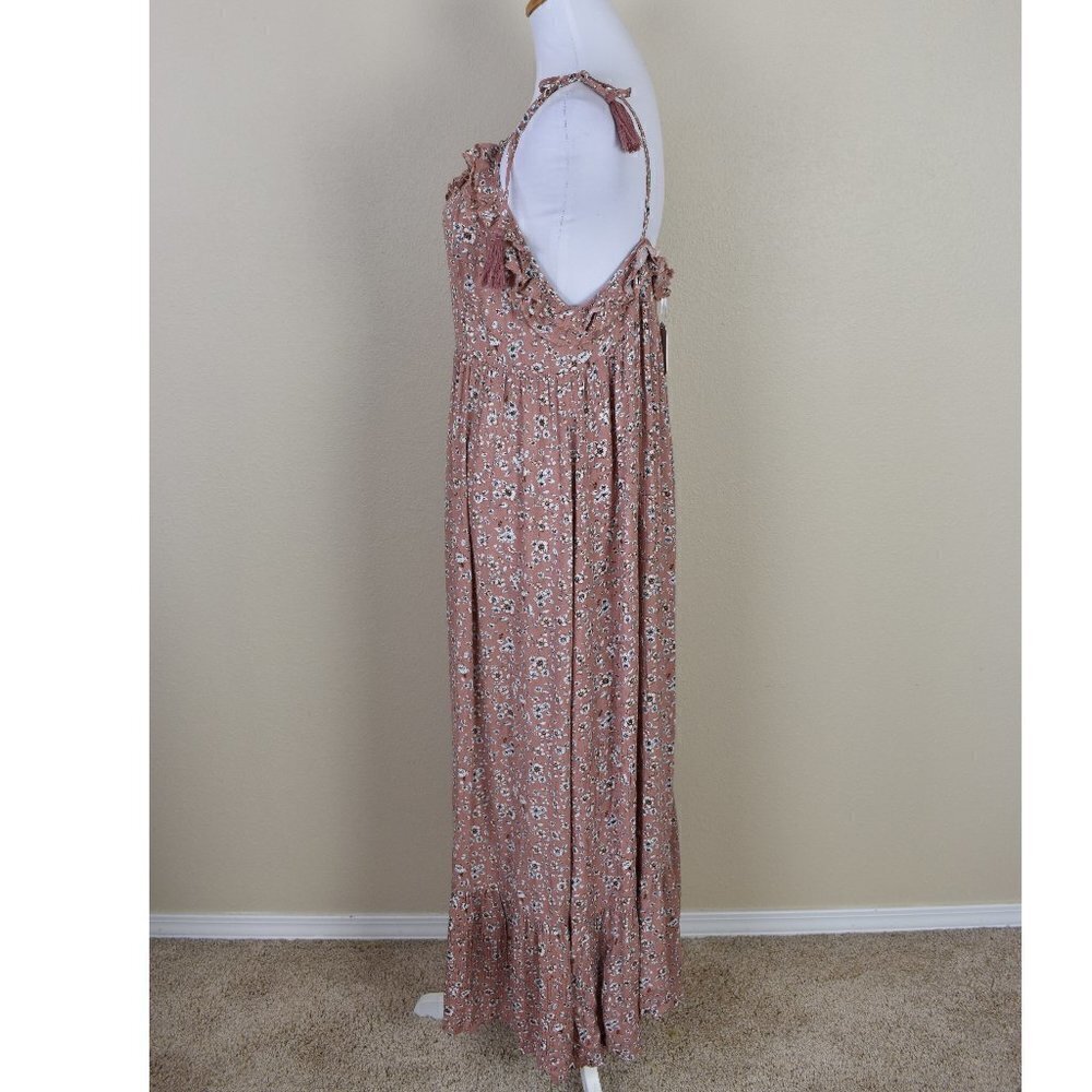 Storia Mauve Floral Maxi Dress NEW - Picture 7 of 8